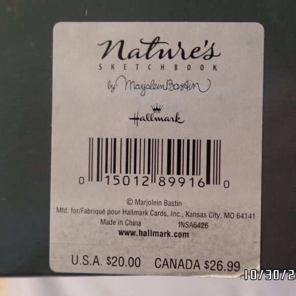 Marjolein Bastin Birch Bird NOEL Christmas Sign - Picture 12 of 12